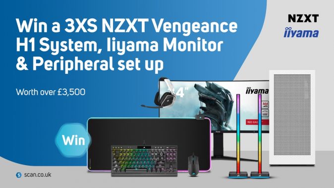 3XS NZXT H1 PC, Iiyama Monitor full setup worth over £3,500 Giveaway