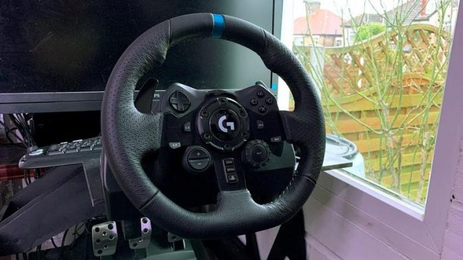 Logitech G923 Trueforce Sim Racing Wheel Giveaway