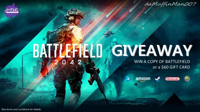 daMuffinMan007 Battlefield 2042 Giveaway