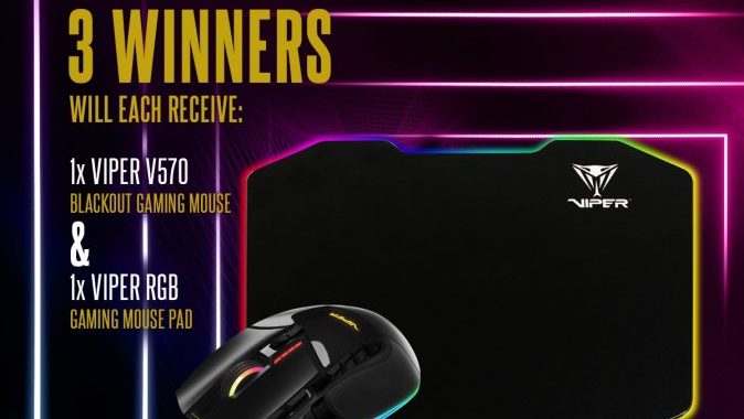 Viper Gaming Mouse combo Giveaway