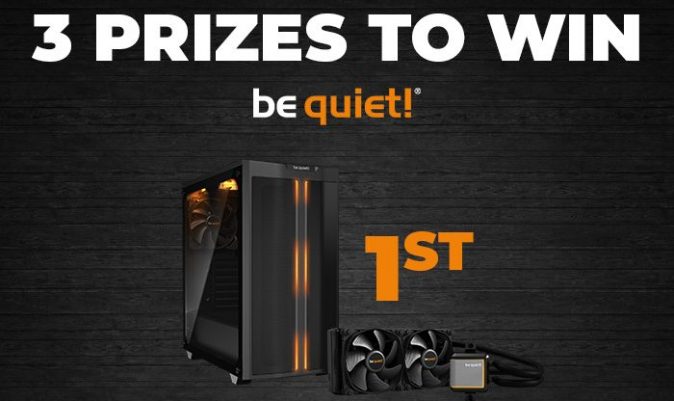 be quiet! PC Upgrade Bundle Giveaway