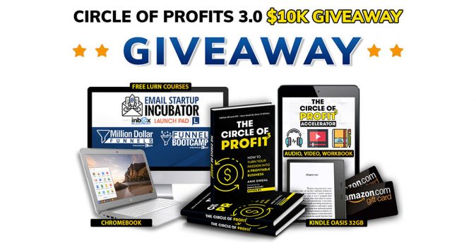 Chromebook, Kindle Oasis & Amazon Gift Cards worth $10.000 Giveaway