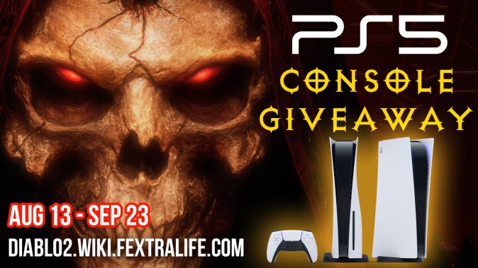 Diablo 2 PlayStation 5 Gaming Console Giveaway