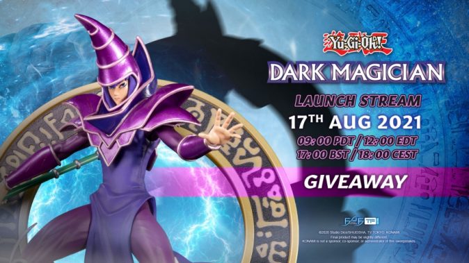 Yu-Gi-Oh! Dark Magician PVC Statue Giveaway