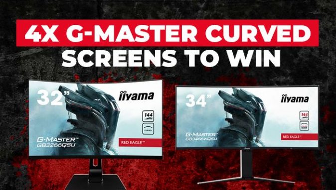 iiyama Kick Ass Curved Monitor Giveaway