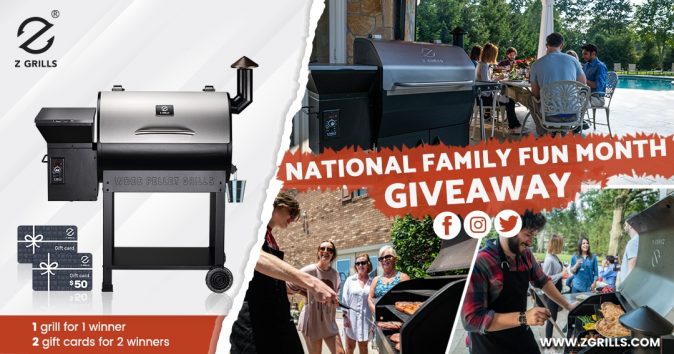 Z Grills 7002E Pellet Grill Giveaway