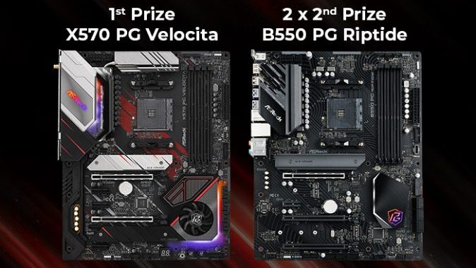 Three ASRock AMD AM4 motherboards Giveaway