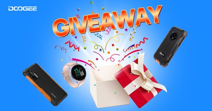 DOOGEE GIVEAWAY WIN 15 FREE UNITS