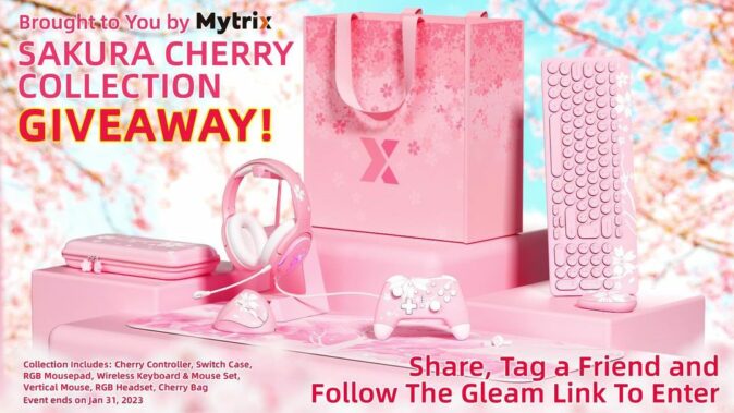 Sakura Cherry Pink Collection Giveaway