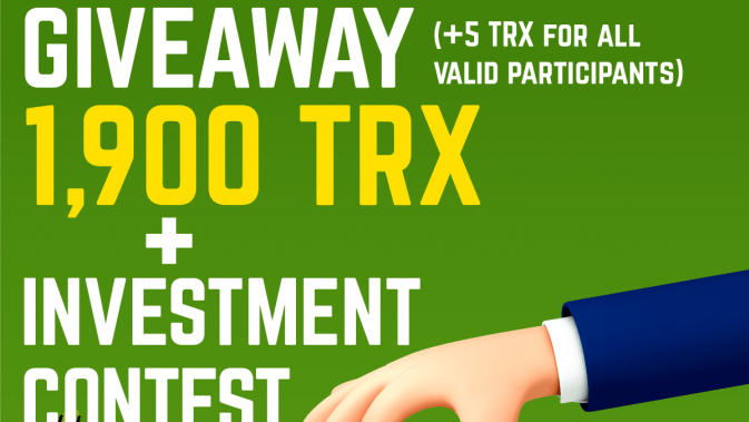 1,900 TRX Giveaway