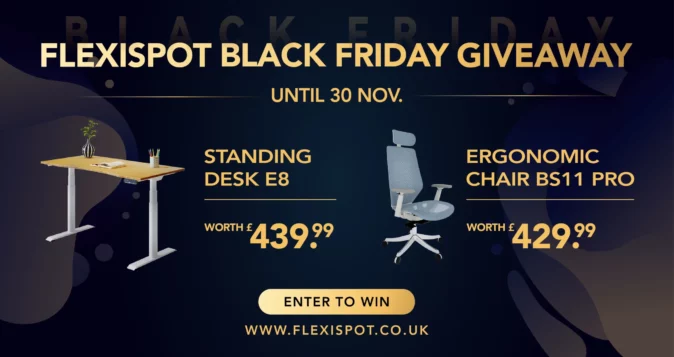 FlexiSpot’s Black Friday Giveaway