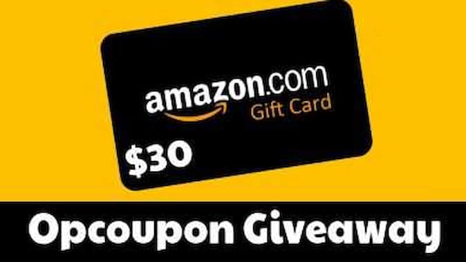 Weekly $30 Amazon Gift Card GIVEAWAY