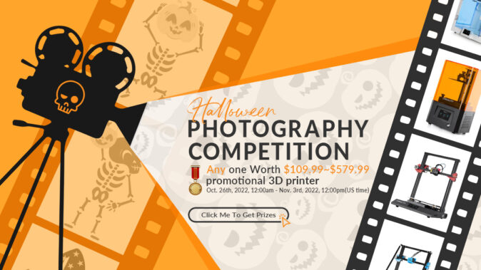 Creality 3D Printer Halloween Photograhy Competition