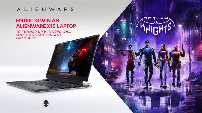 Alienware x15 Gaming Laptop Giveaway