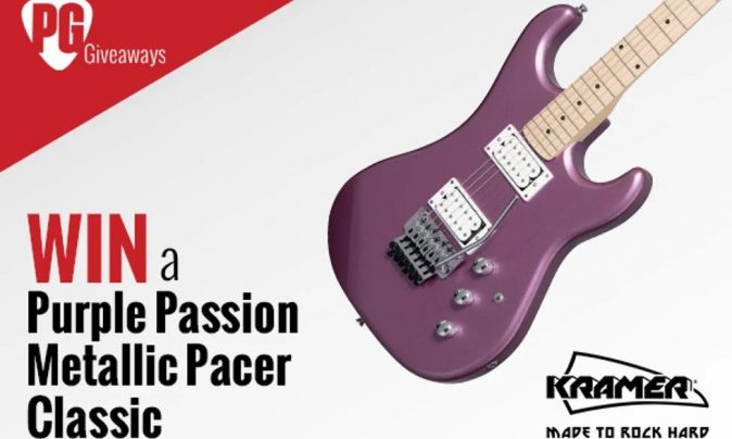 Kramer Purple Passion Pacer Giveaway