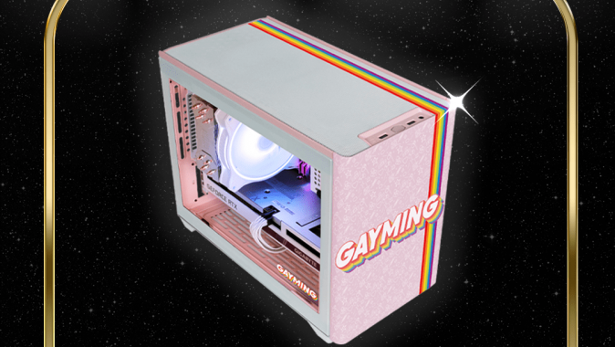 Custom wrapped Gayming Awards PC Giveaway