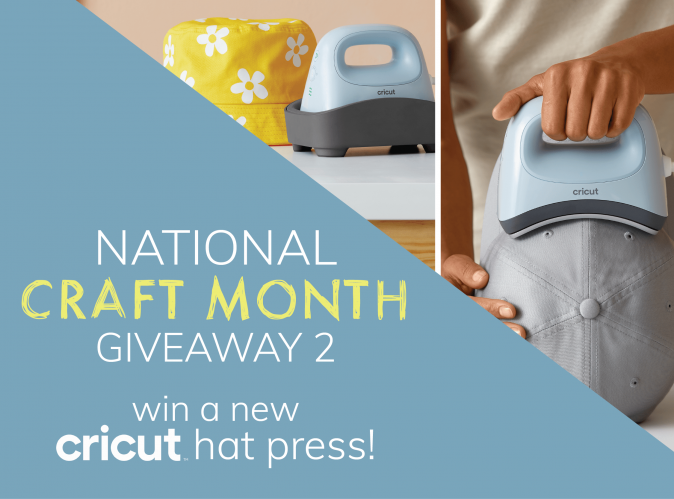 Cricut Hat Press Giveaway