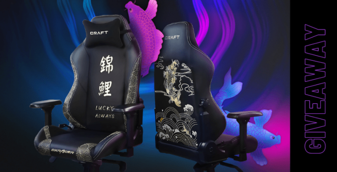 DXRacer Craft Series Chair Giveaway