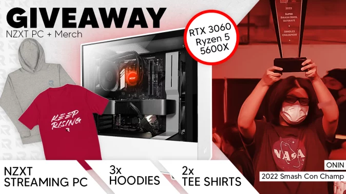 NZXT Streaming PC + 26 Rising Merch Giveaway