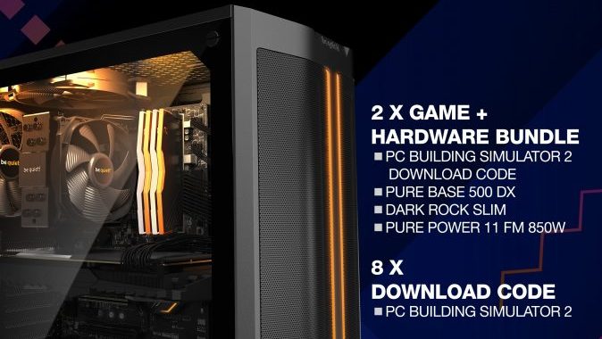 Be quiet! Hardware and PC Building Simulator 2 Giveaway