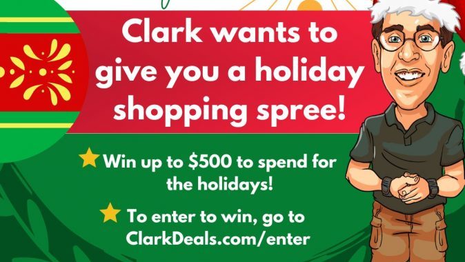 Clark is giving away $2,500