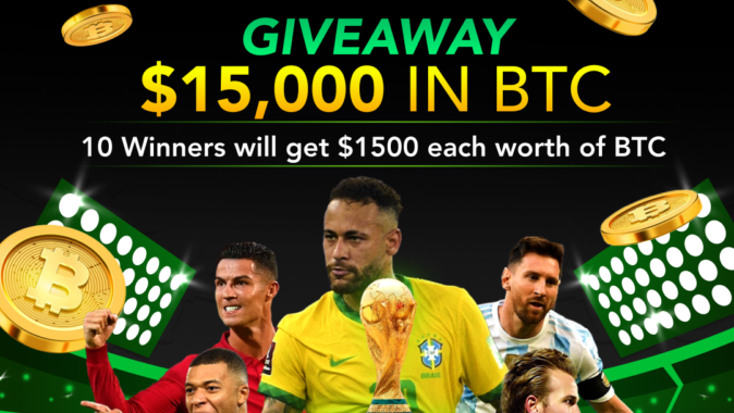 $15,000 worth of $BTC Giveaway