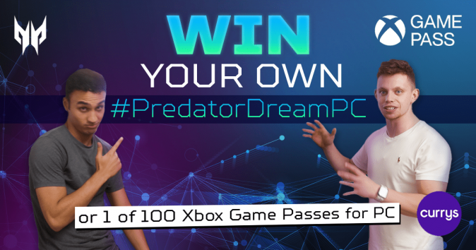 #PredatorDreamPC Giveaway