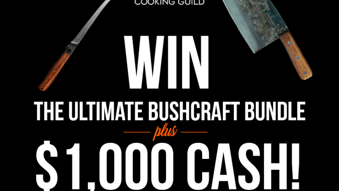 $1,000 CASH AND THE ULTIMATE BUSHCRAFT BUNDLE GIVEAWAY