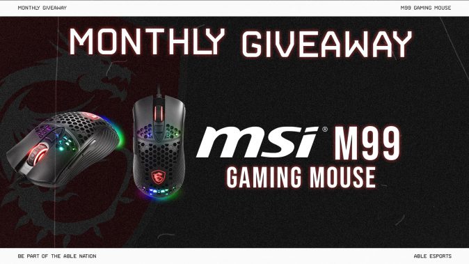 MSI M99 Gaming Mouse Giveaway