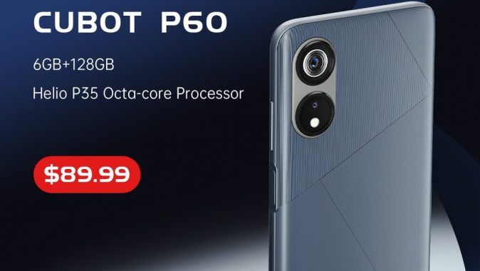 CUBOT P60 Global Sale Giveaway