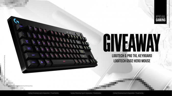 Logitech G Pro TKL Keyboard & G502 Hero Mouse Giveaway