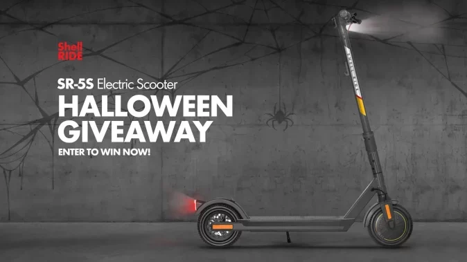 SR-5S Electric Scooter Halloween Giveaway