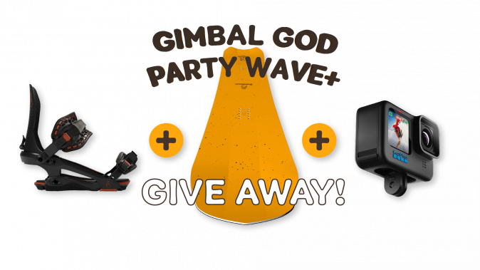 Gimbal God Set-up + Bataleon Astro Bindings + Go Pro HERO 10 Giveaway