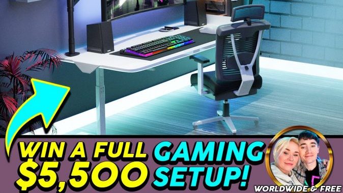 Complete $5,500 Gaming Setup Giveaway