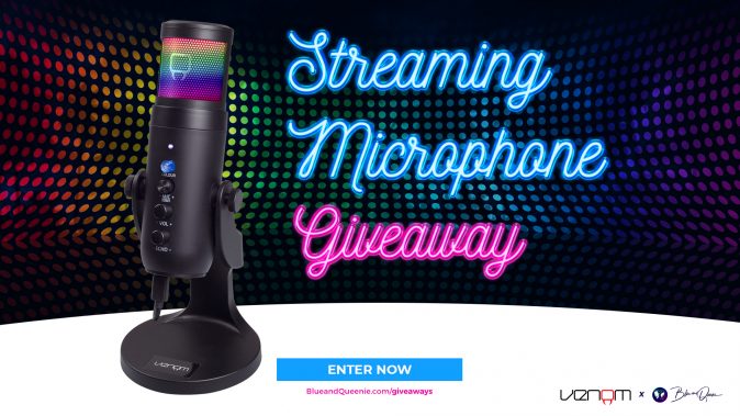 Venom Gaming RGB Streaming Microphone Giveaway