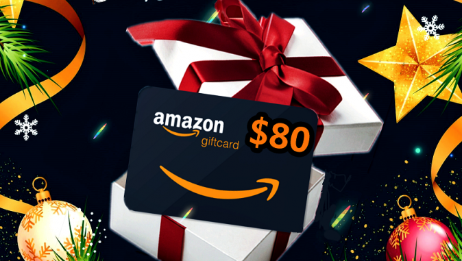 $80 Amazon﻿ Gift Card Giveaway