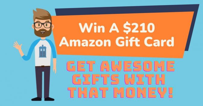 $210 Amazon Gift Card Giveaway