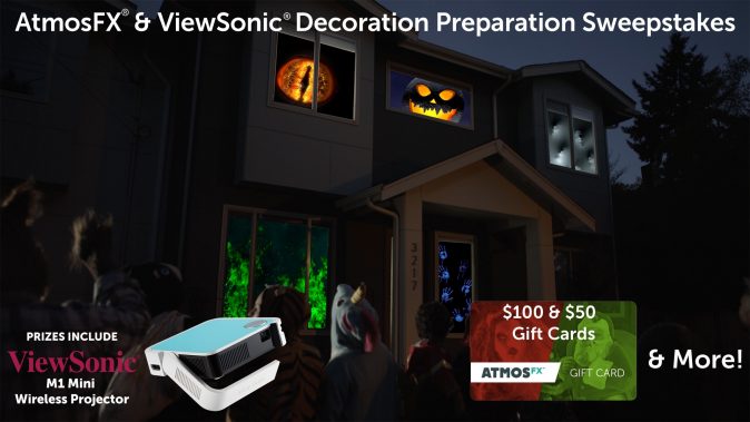 AtmosFX & ViewSonic Decoration Preparation Giveaway