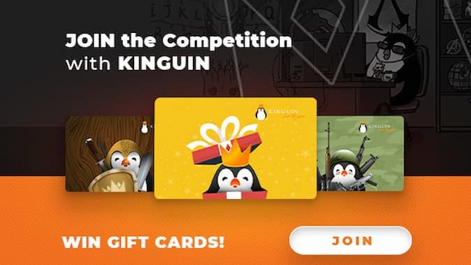 Kinguin Gift Card 50€ Giveaway