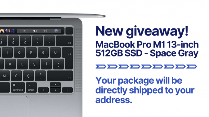 MacBook Pro M1 Giveaway