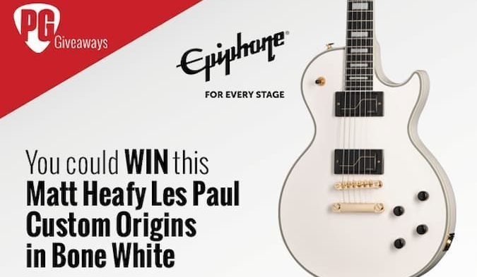 Matt Heafy Les Paul Guitar Giveaway