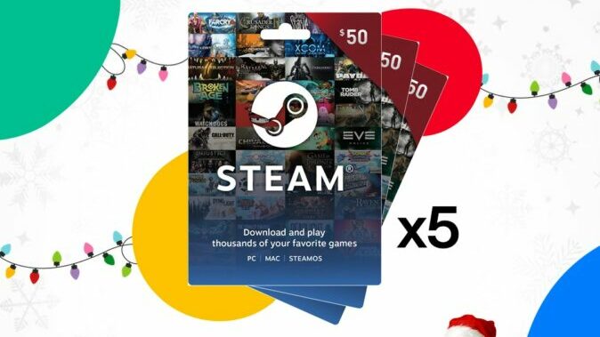 $50 Steam Gift Card Giveaway