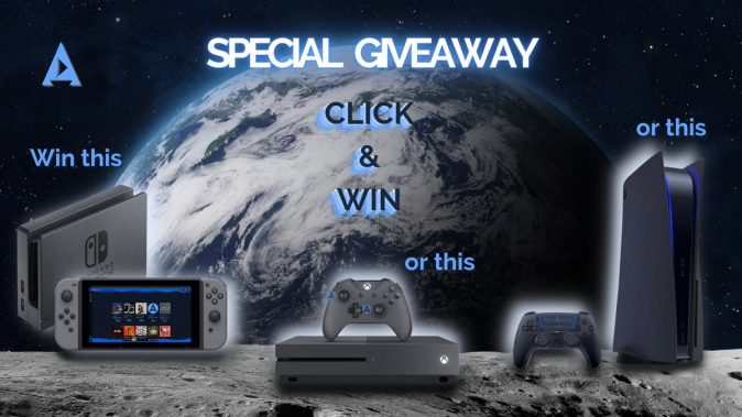 PS5 disc edition, XBOX, Nintendo switch and more Giveaway