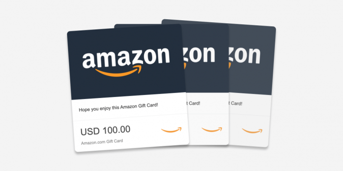 3 x $100 Amazon Gift Card Giveaway
