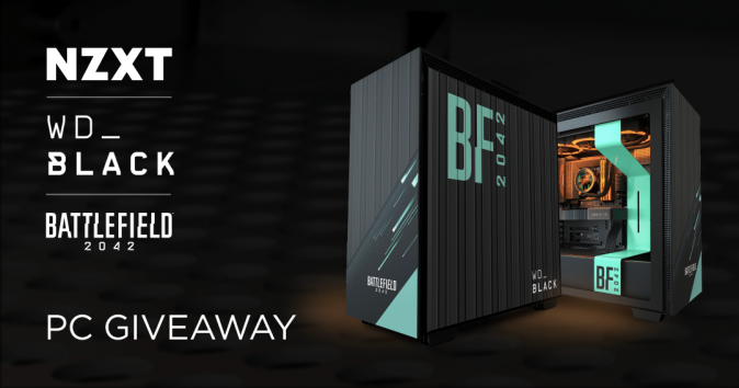 NZXT x WD Black Battlefield 2042 PC Giveaway