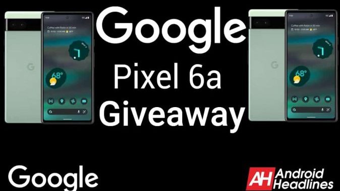 Google Pixel 6a Giveaway
