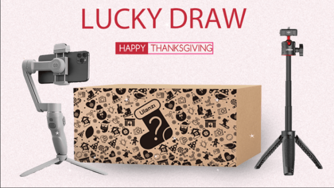 Ulanzi Thanksgiving Lucky Draw Giveaway