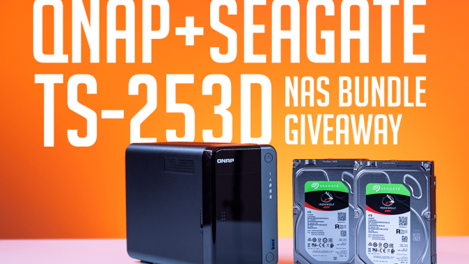 QNAP and Seagate TS-253D NAS Giveaway