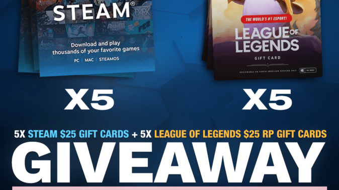 Kanga Esports Steam + Riot Points Giveaway