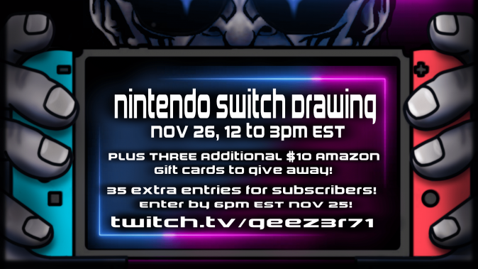 Black Friday Nintendo Switch Giveaway